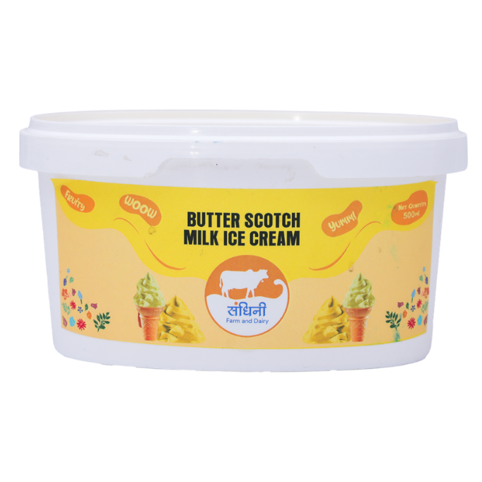 Butter Scoch Ice Cream 500 Ml Tub
