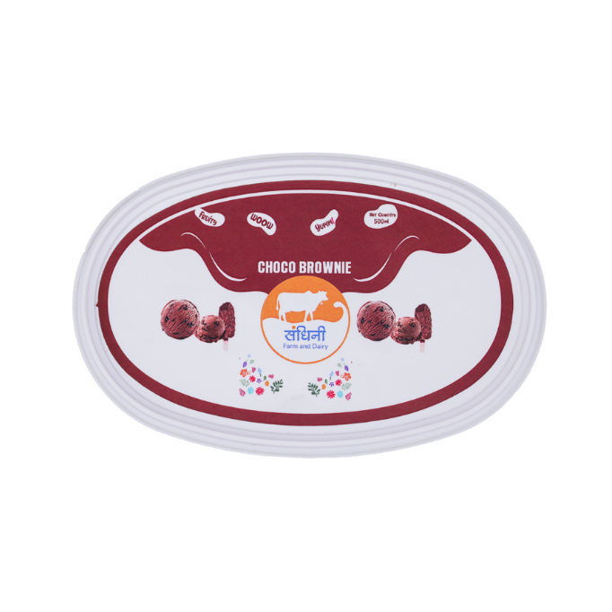 Choco Brownie Ice Cream 500 Ml Tub - Image 3