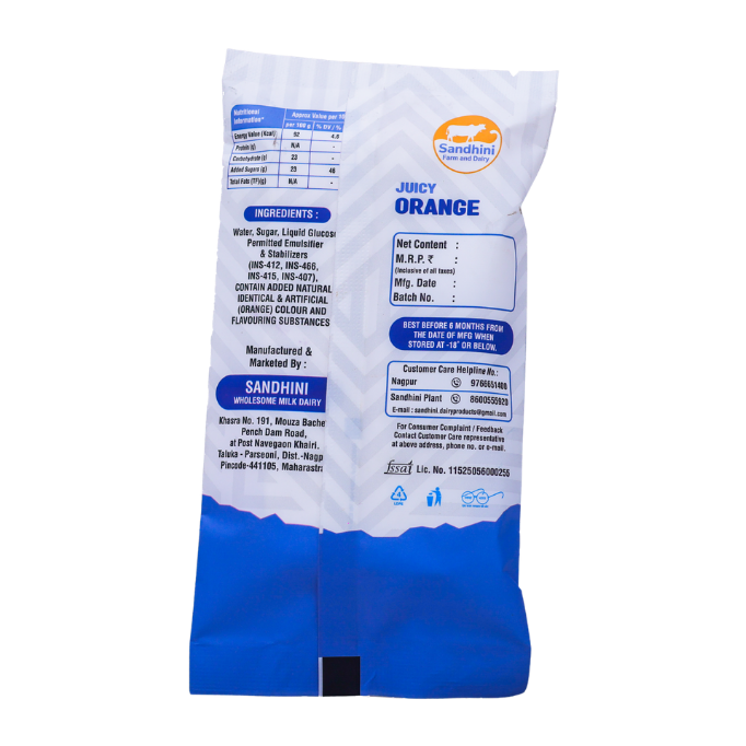 Juicy Orange Candy 50Ml - Image 2