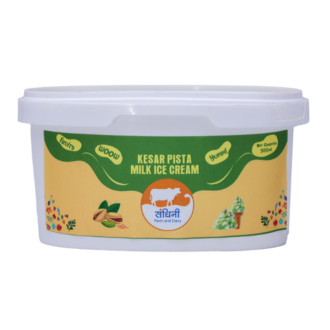 Kesar Pista Ice Cream 500 Ml Tub