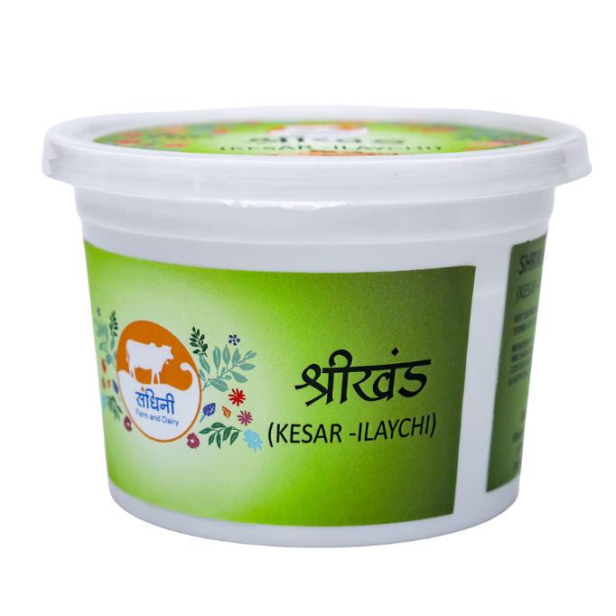 Shrikhand Kesar - Ilaychi 200g And 500g Cup